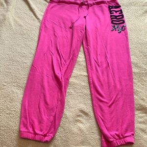 Xl pink aéropostale joggers